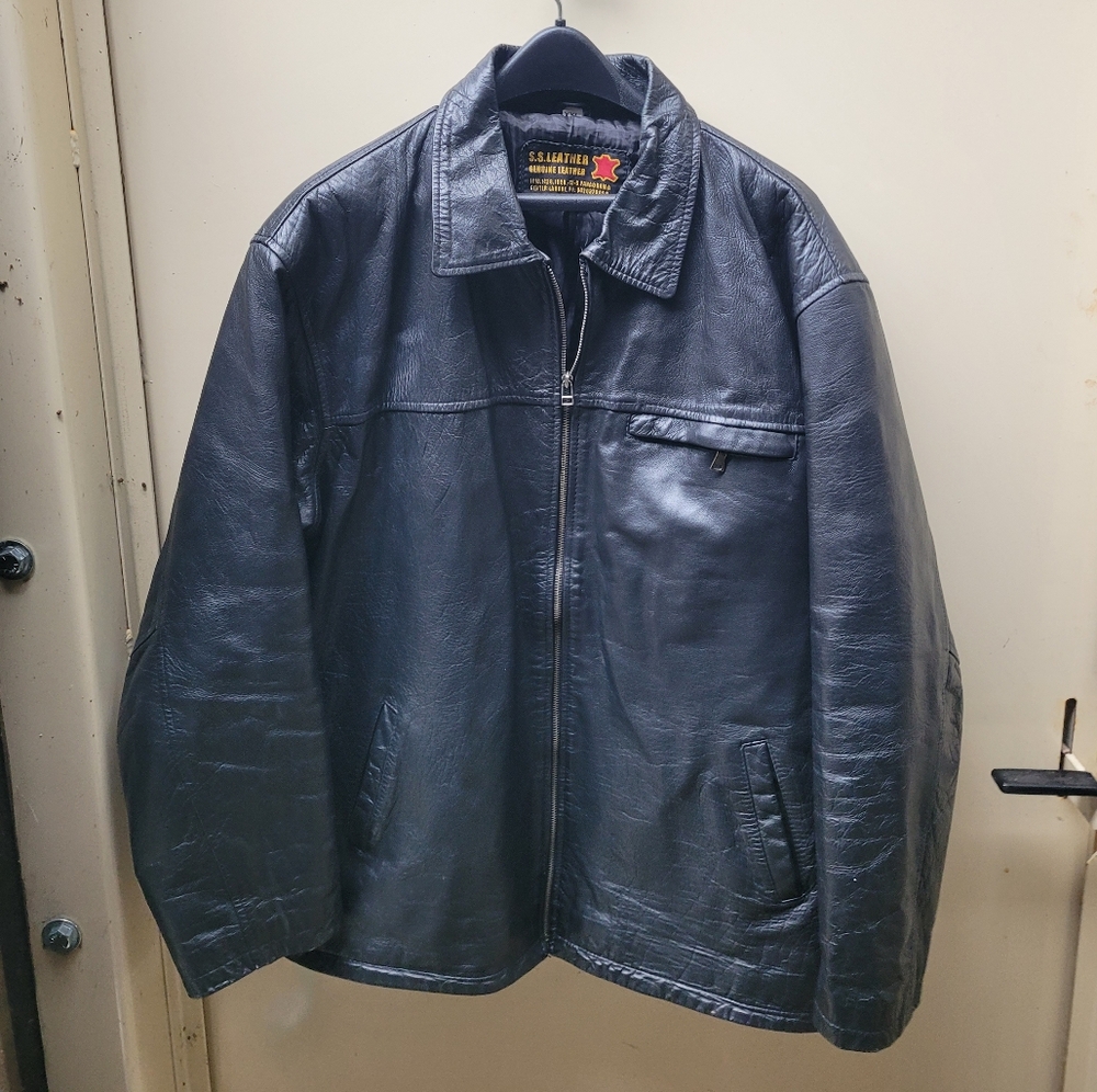 Mens Leather Coat